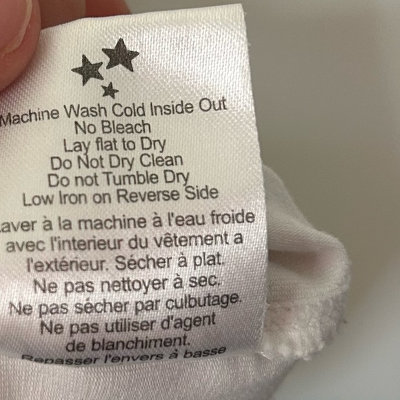 [L] Talula Aritzia Women's White Bustier Corset Style Crop Top - Picture 9 of 10